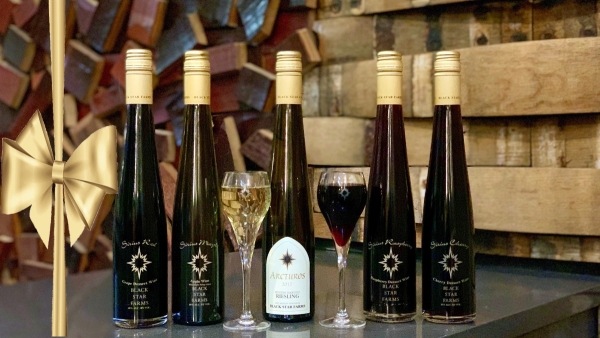 Selection of our dessert wines.